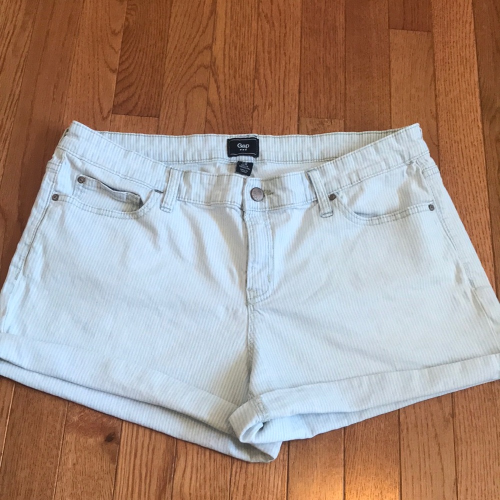 Gap Light Pinstripe Shorts - Size 16